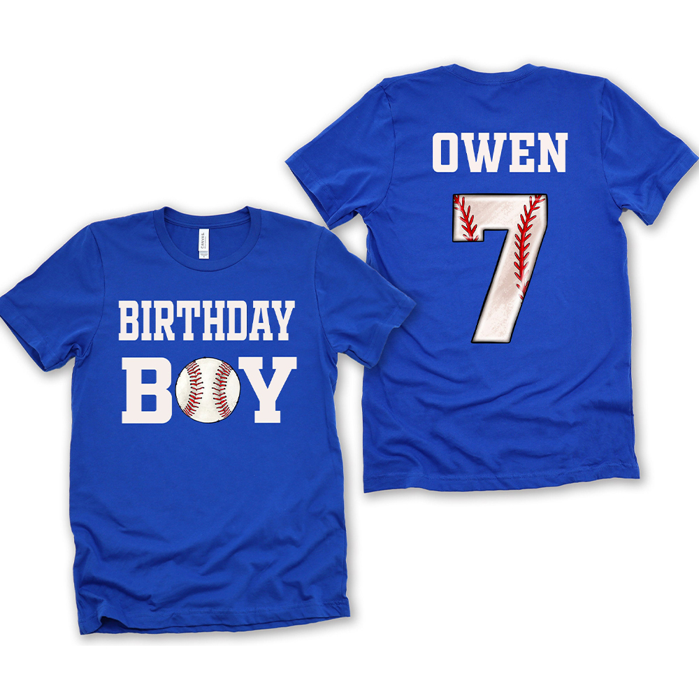 Personalized Sports Ball Games Birthday T-Shirt | inBirth19