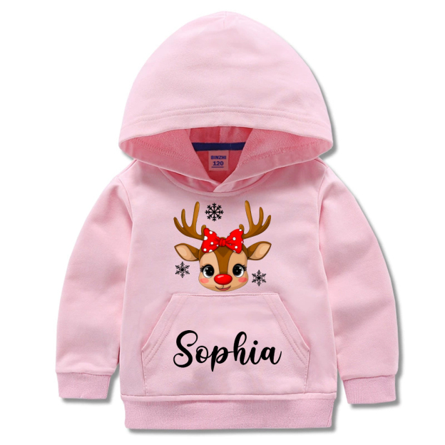 Personalized Kids Lovely Christmas Hoodie | InSweatshirt81