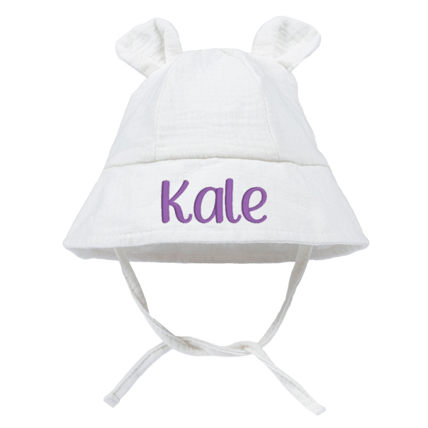 Personalized Kid Lovely Bear Bucket Hat  | CWBeach92