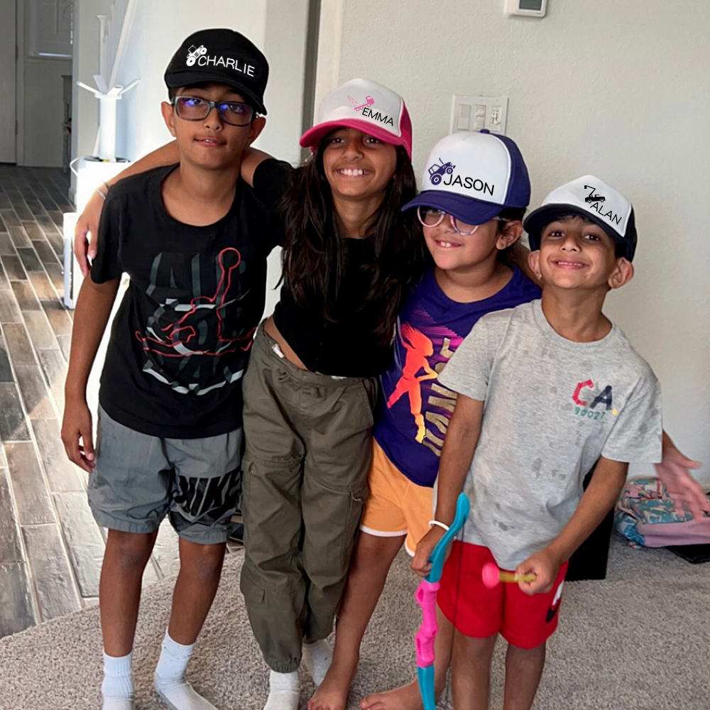 Personalized Child Mesh Trucker Hat for Comfort & Unique | CWBeach113