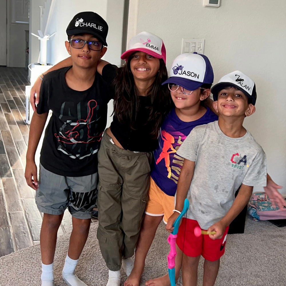 Personalized Child Mesh Trucker Hat for Comfort & Unique | CWBeach113