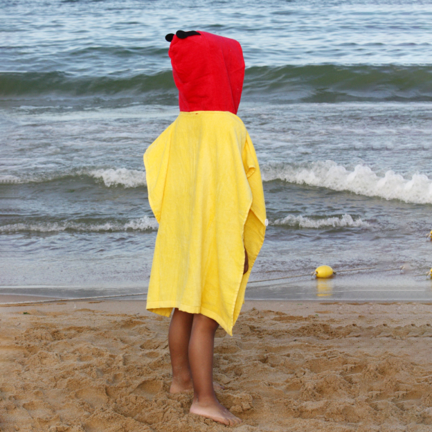 Personalized Embroidery Original Hooded Beach Towel | Cwbeach125