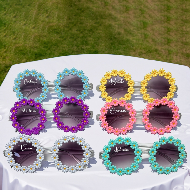 Personalized Birthday Party Favors Daisy Sunglasses For Kids | CWBeach131