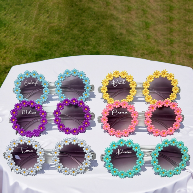Personalized Birthday Party Favors Daisy Sunglasses For Kids | CWBeach131