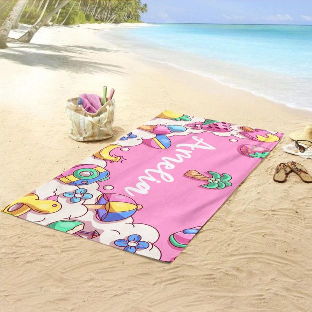 Personalized Lovely Kid Towel for Summer & Beach | CWTowel120