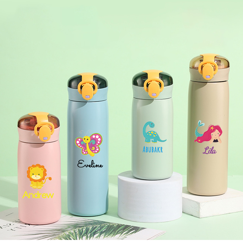 Personalised BPA Free 11oz / 16oz Stainless Steel Water Bottle | Youbottle28