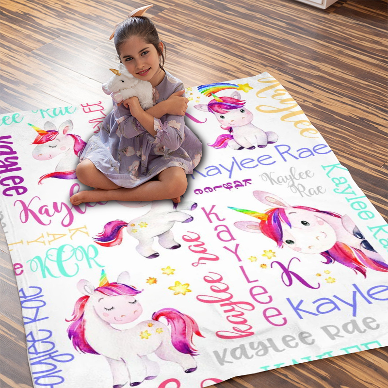 Personalized Lovely Kid Blanket for Comfort & Unique | BKKid125