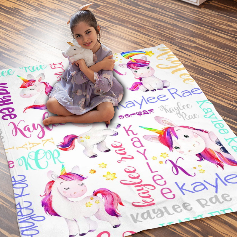 Personalized Lovely Kid Blanket for Comfort & Unique | BKKid125