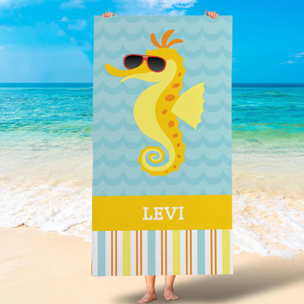 Personalized Lovely Kid Towel for Summer & Beach | CWTowel130