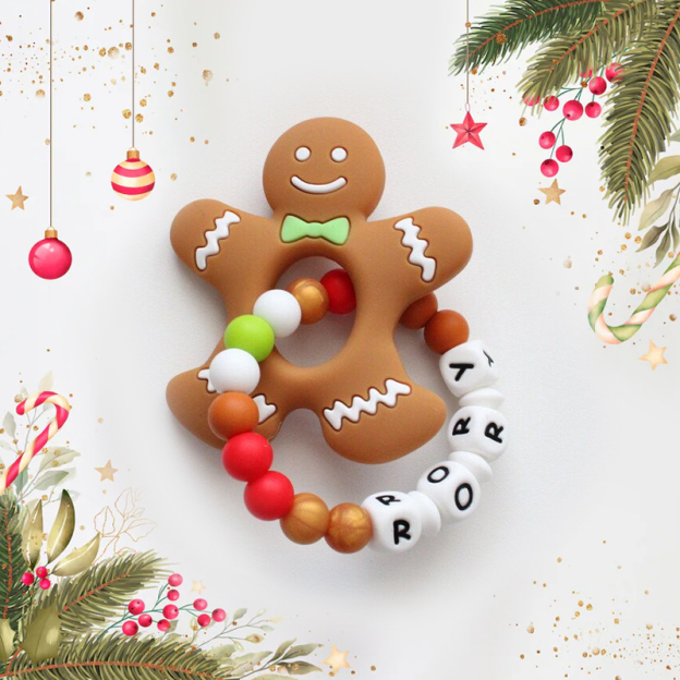 Personalized Christmas Baby Toy Ring | MCGift31