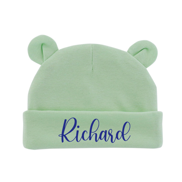 Personalized Lovely Bear Baby Hat for Comfort & Unique | HSKid38