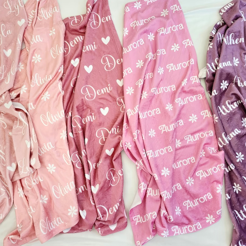 Personalized Lovely Kid Blanket for Comfort & Unique | BKKid132