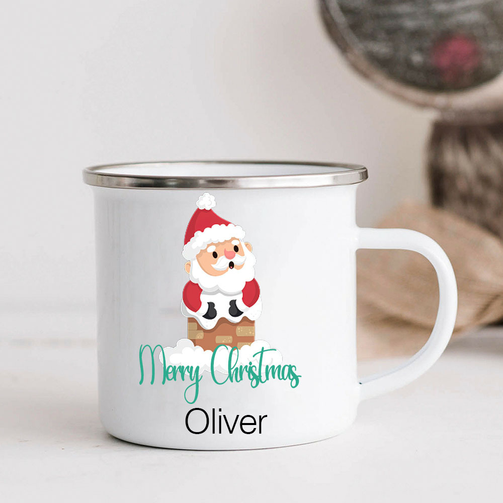 Personalised 12oz Santa Claus Mugs for Kids  | KidMug24