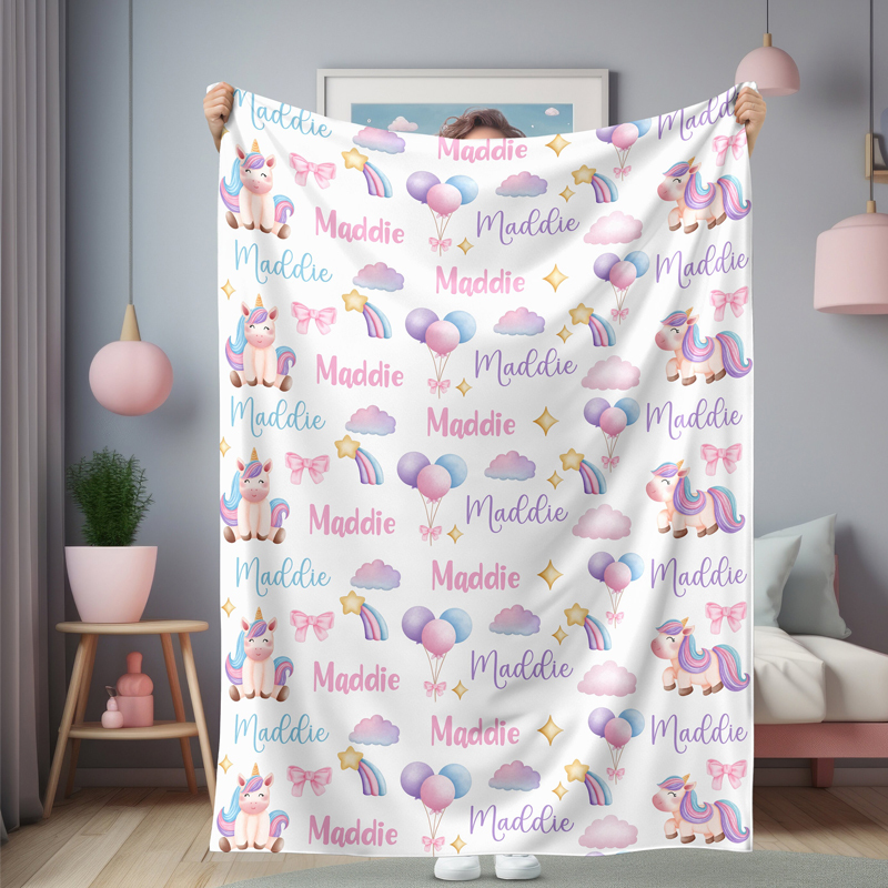 Personalized Lovely Kid Blanket for Comfort & Unique | BKKid138