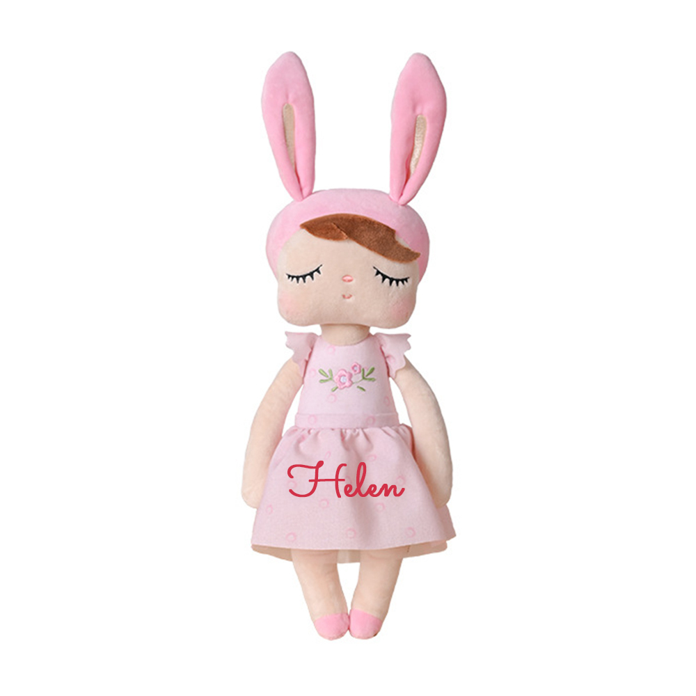 Personalized Kids SoftBunny Princesses Plush Doll | CWToy81