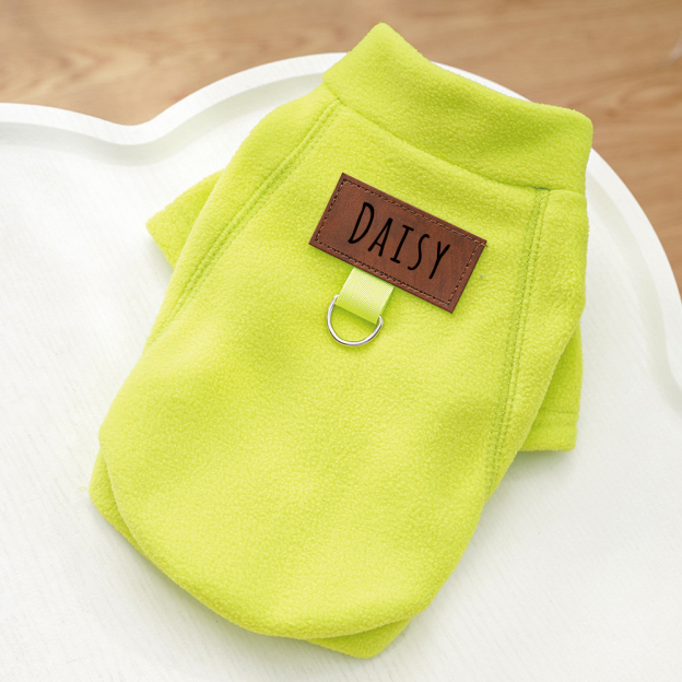 Personalized Leather Patch Pets Color Sweatshirts | BKPet91