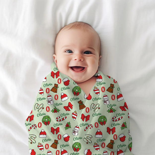 Personalized Merry Christmas Blanket for Comfort & Unique | BKMC25