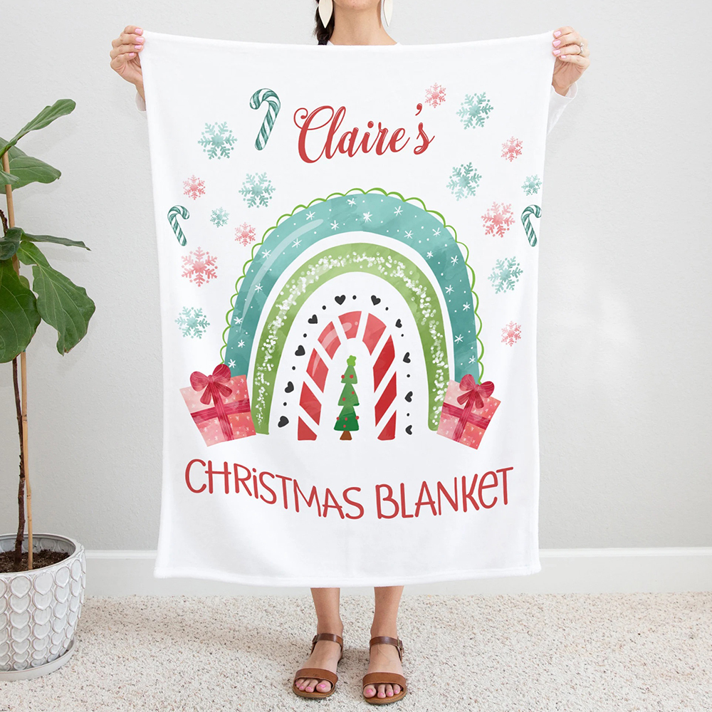 Personalized Merry Christmas Blanket for Comfort & Unique | BKMC27