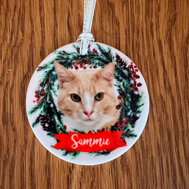 Personalized Pet Christmas Garland Ornaments Decoration | MCGift5715