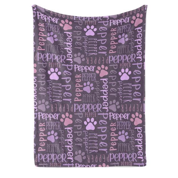 Personalized Lovely Pet Blanket for Comfort & Unique | BKPet100