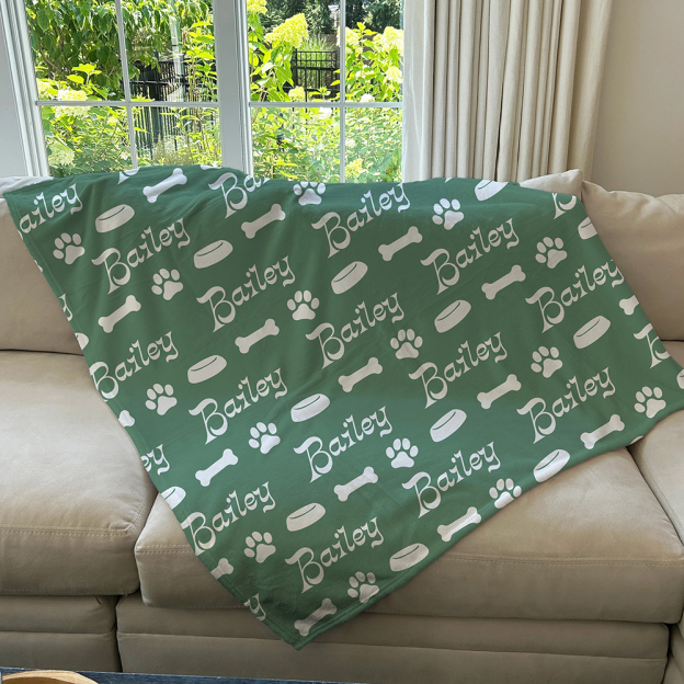 Personalized Lovely Pet Blanket for Comfort & Unique | BKPet109