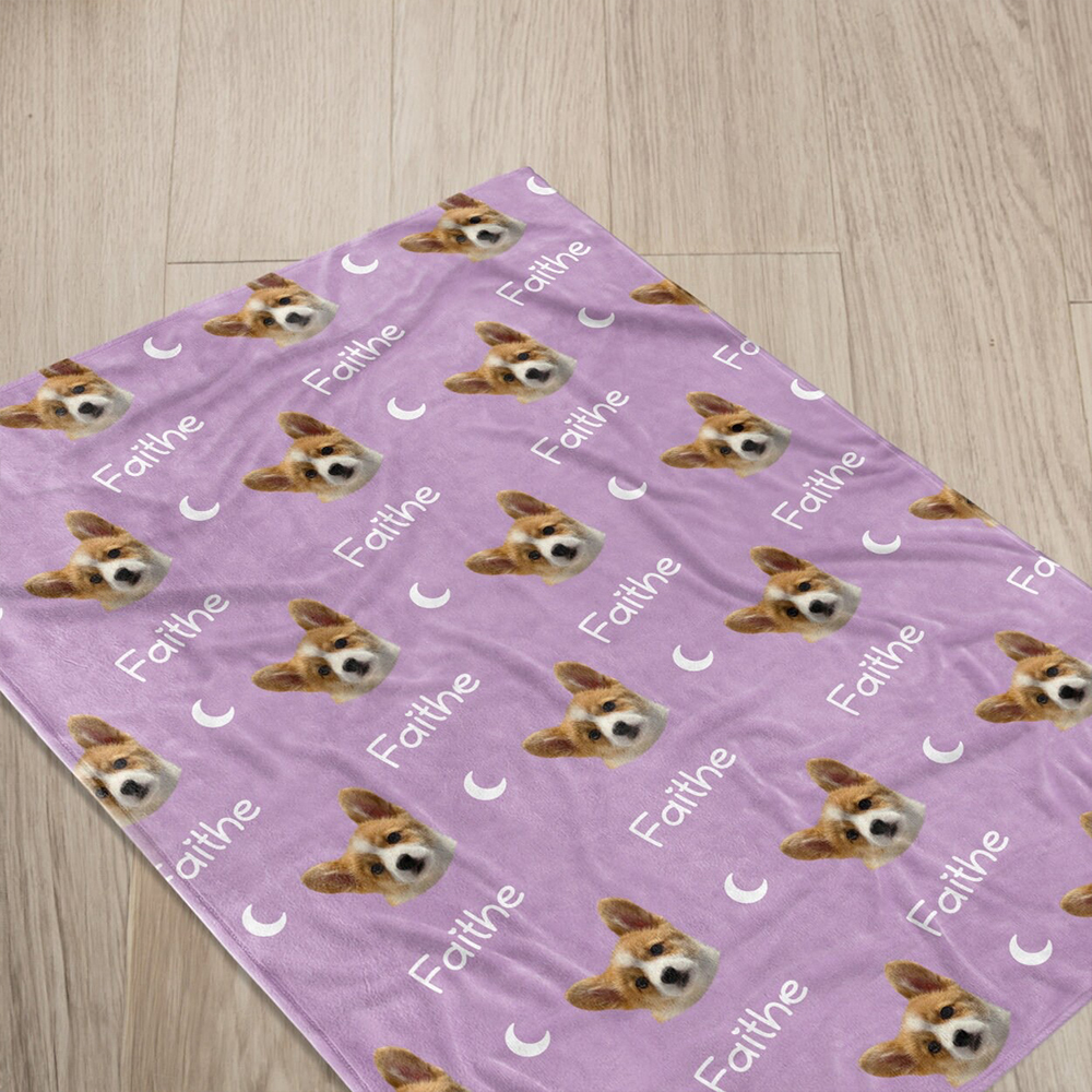 Personalized Lovely Pet Blanket for Comfort & Unique | BKPet111
