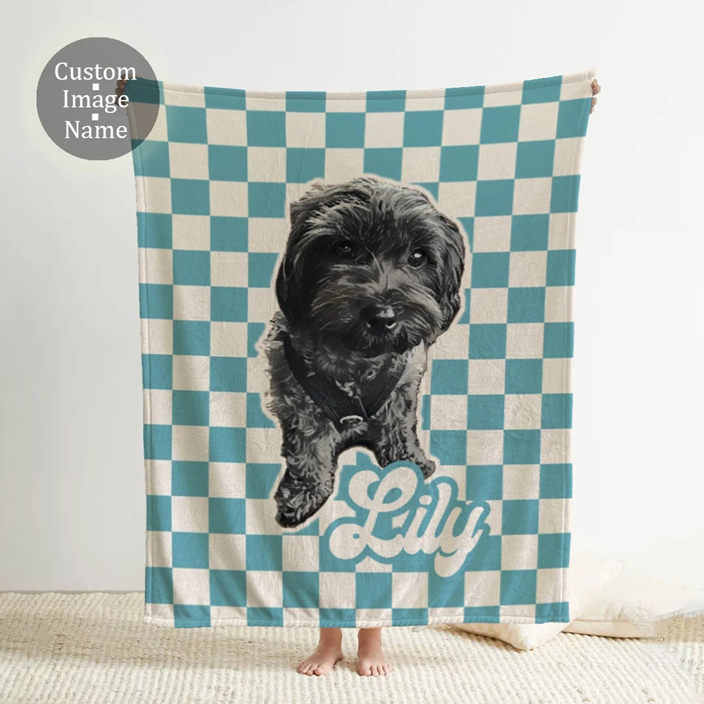 Personalized Lovely Pet Blanket for Comfort & Unique | BKPet115