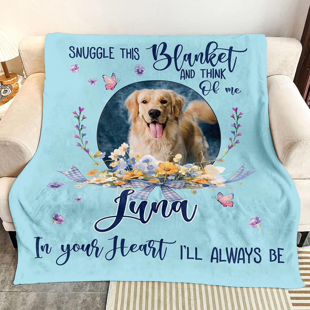Personalized Lovely Pet Blanket for Comfort & Unique | BKPet118