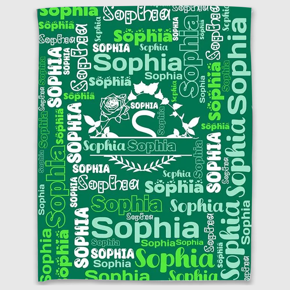 Personalized Lovely Kid Blanket for Comfort & Unique | BKKid142