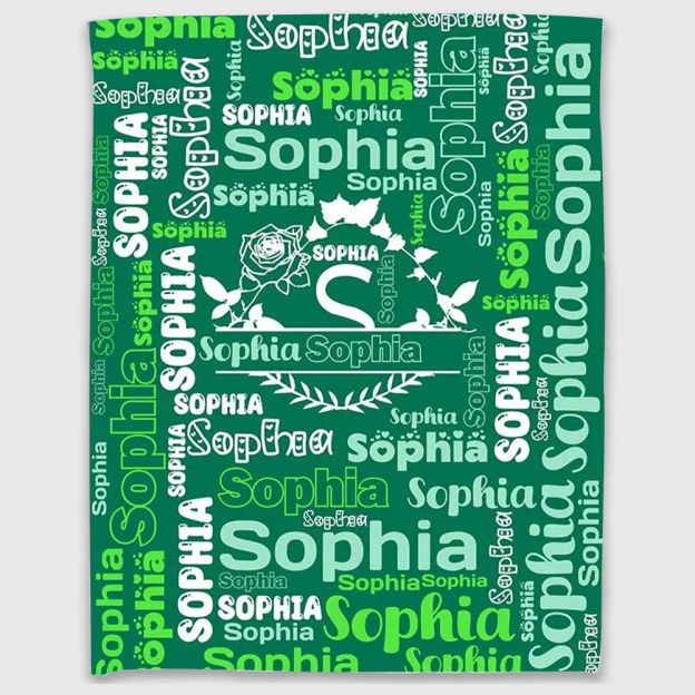 Personalized Lovely Kid Blanket for Comfort & Unique | BKKid142