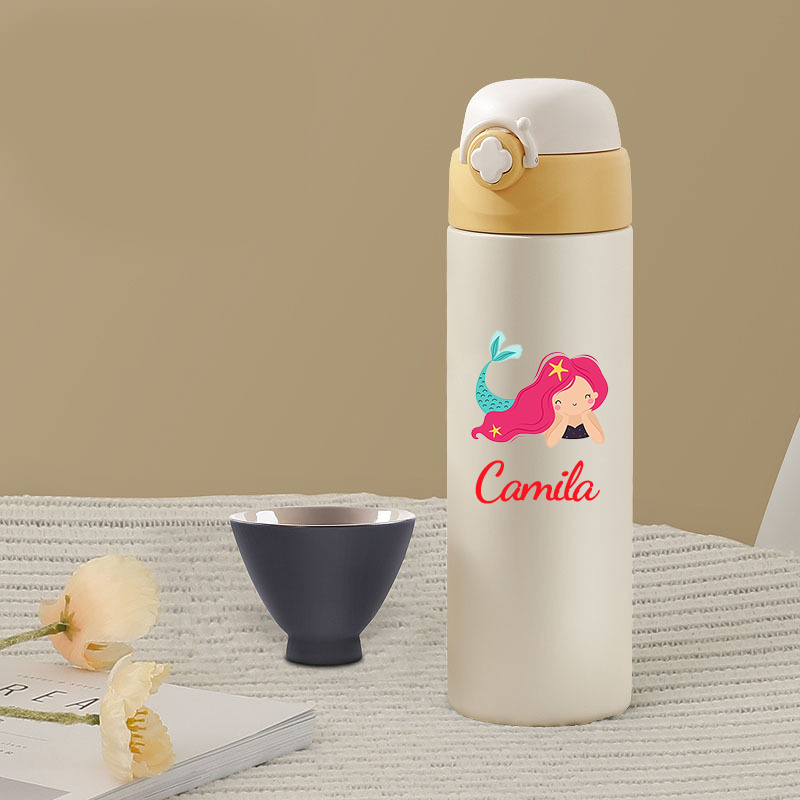 Personalised BPA Free 14oz/17oz Stainless Steel Water Bottles | YouBottle40