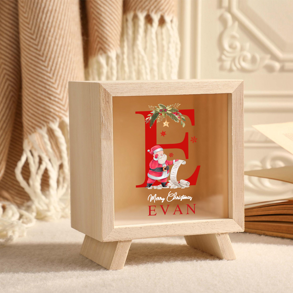 Personalized Kids Initial & Name Christmas Piggy Bank | CWToy98