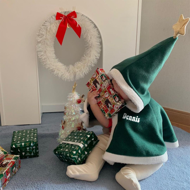 Personalized Warm Baby Christmas Cloak | MCGift104