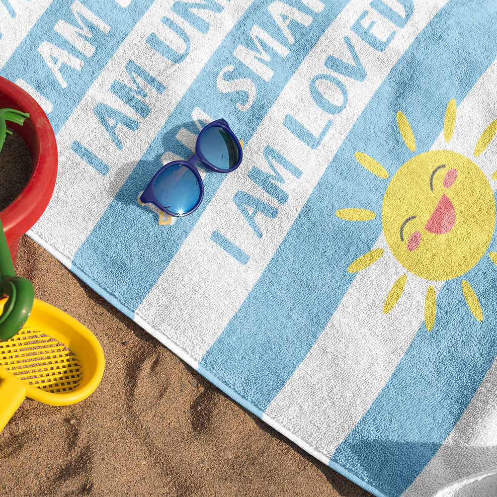 Personalized Lovely Kid Towel for Summer & Beach | CWTowel132