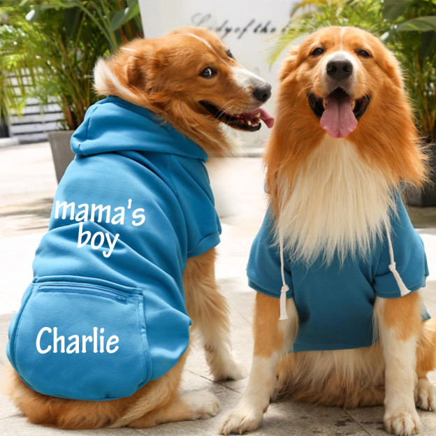 Personalized Warm Puppy Hoodie for Comfort & Unique | BKPet10001
