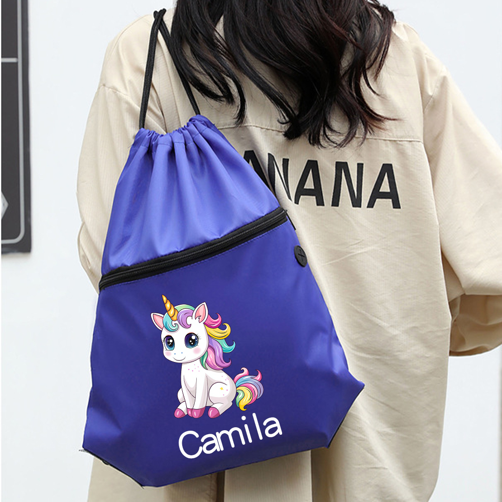 Personalized Lovely Drawstring Water Proof Beach Bag | CWBeach14701