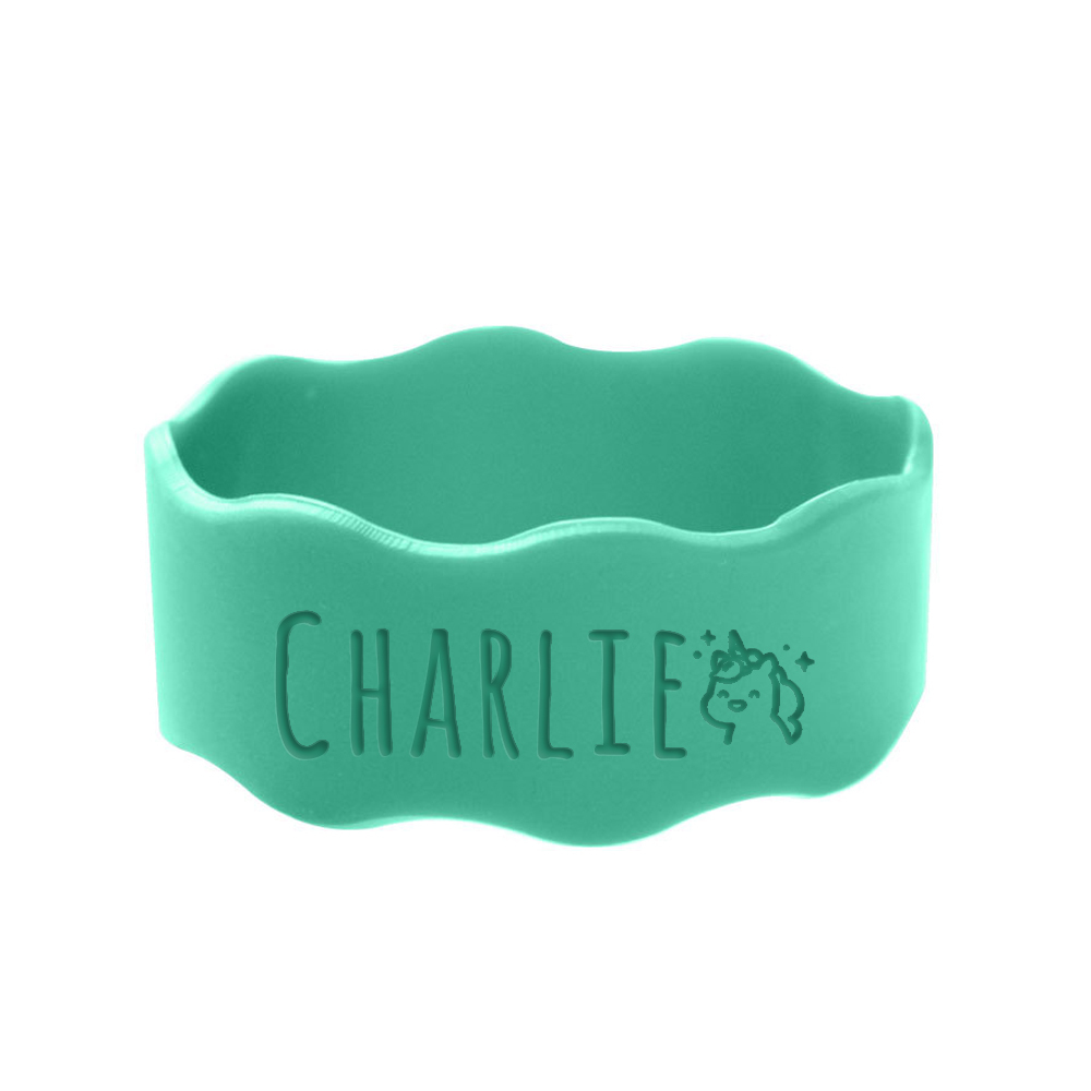 Personalised Kid Silicone Water Bottle Labels | CWBaby158