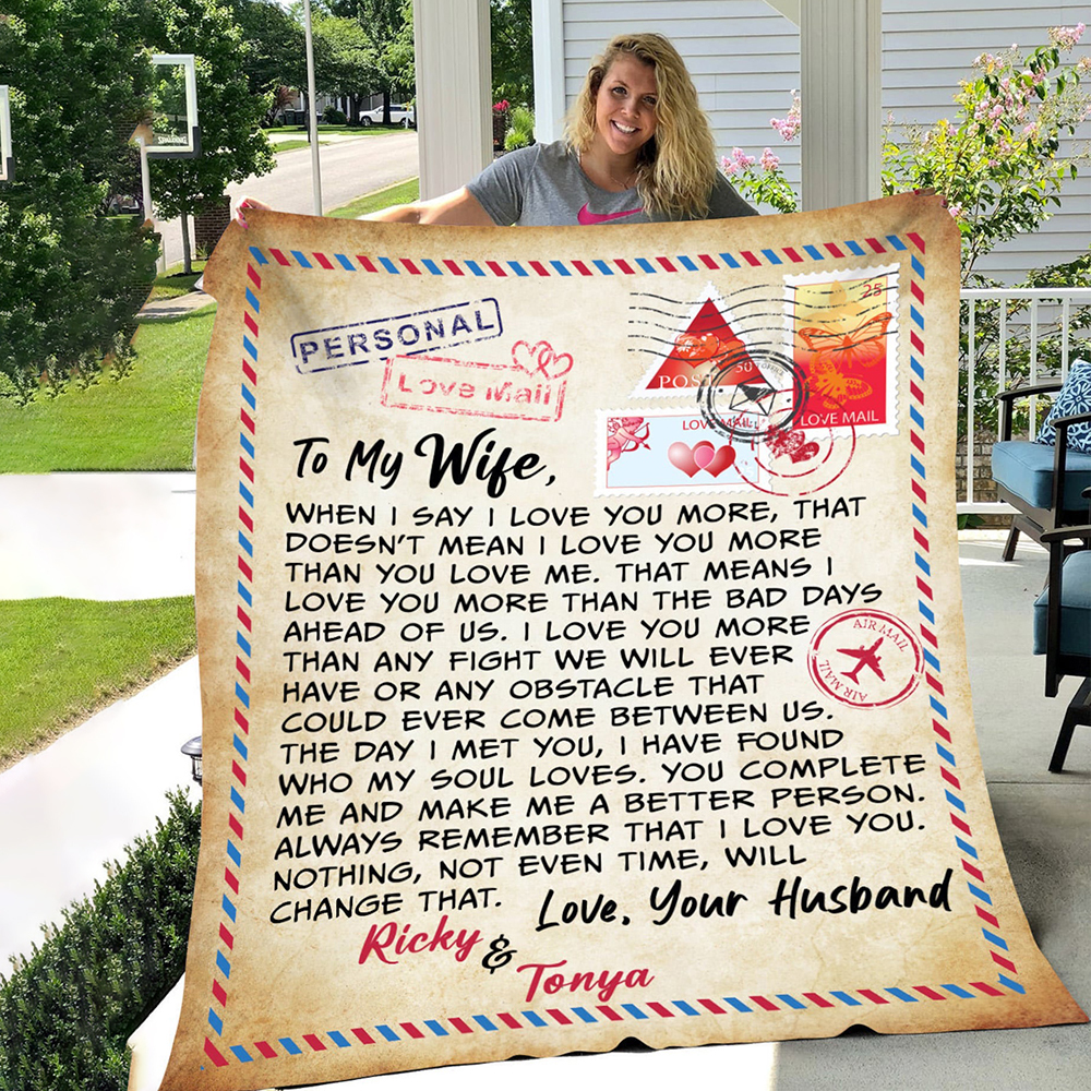 Personalized Anniversary Blanket for Comfort & Unique | BKAN015