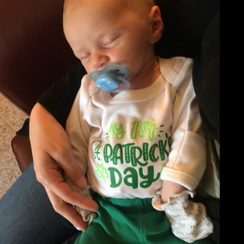 Personalized Baby 1st St. Patrick's Day Outfit Set | CWBaby163