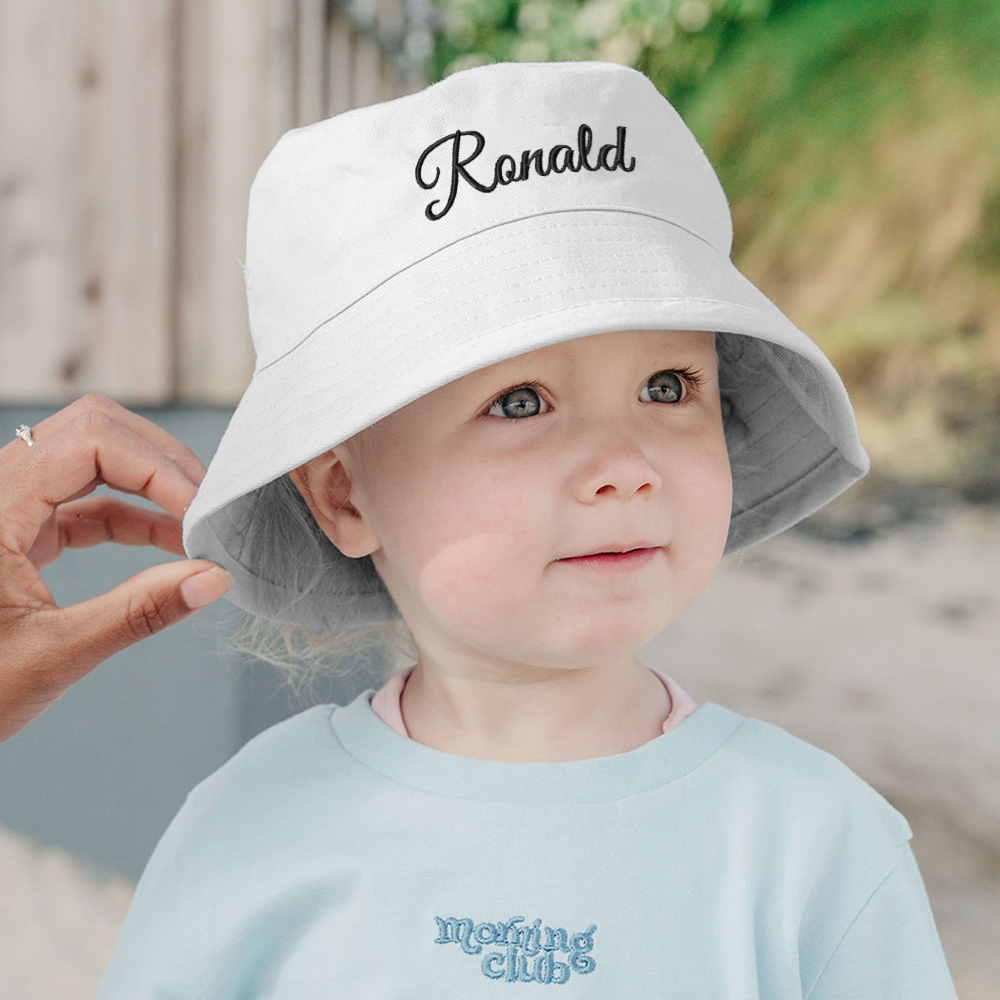 Personalized Embroidery Colourful Bucket Hat for Comfort & Unique | CWBeach156