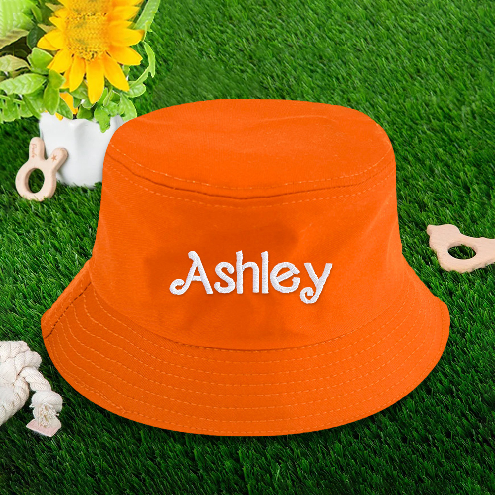 Personalized Embroidery Colourful Bucket Hat for Comfort & Unique | CWBeach156