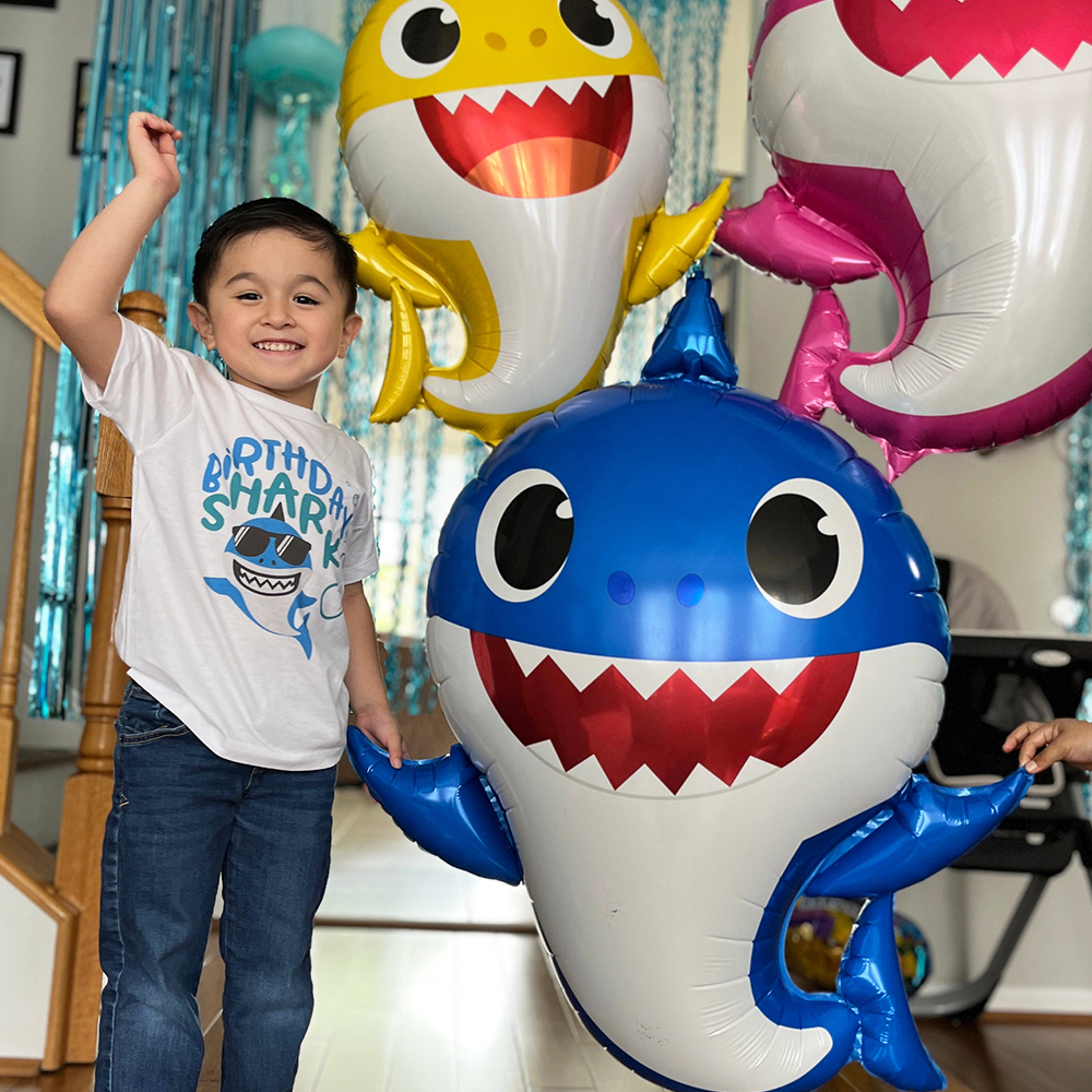 Personalized Shark Birthday T-Shirt | inBirth31