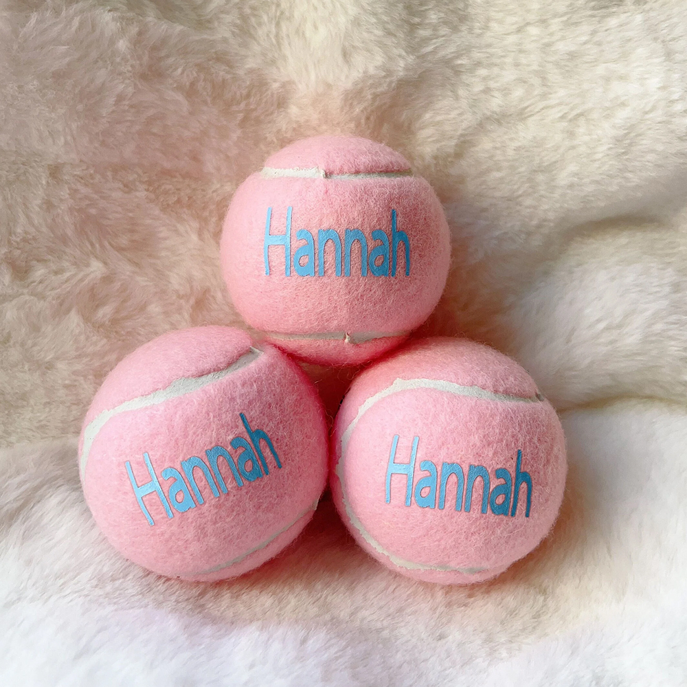 Personalized Pet Tennis Ball Toy | BKPet137