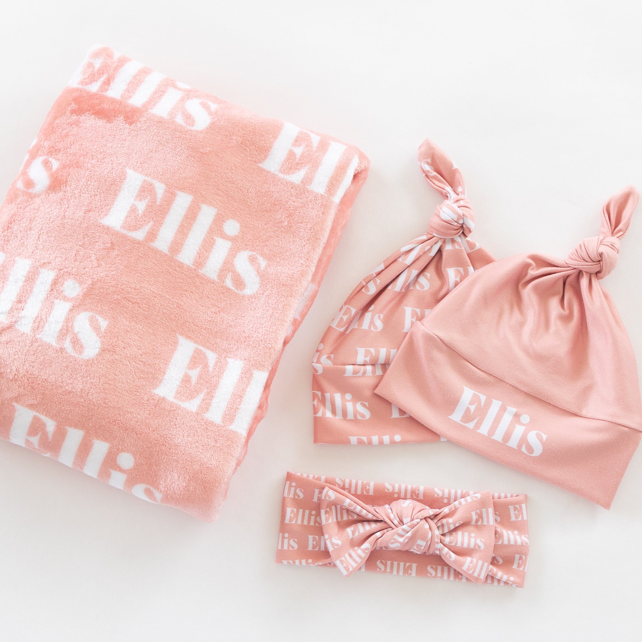 Personalized Baby Swaddle Blanket Set for Comfort & Unique | BBBlanket06