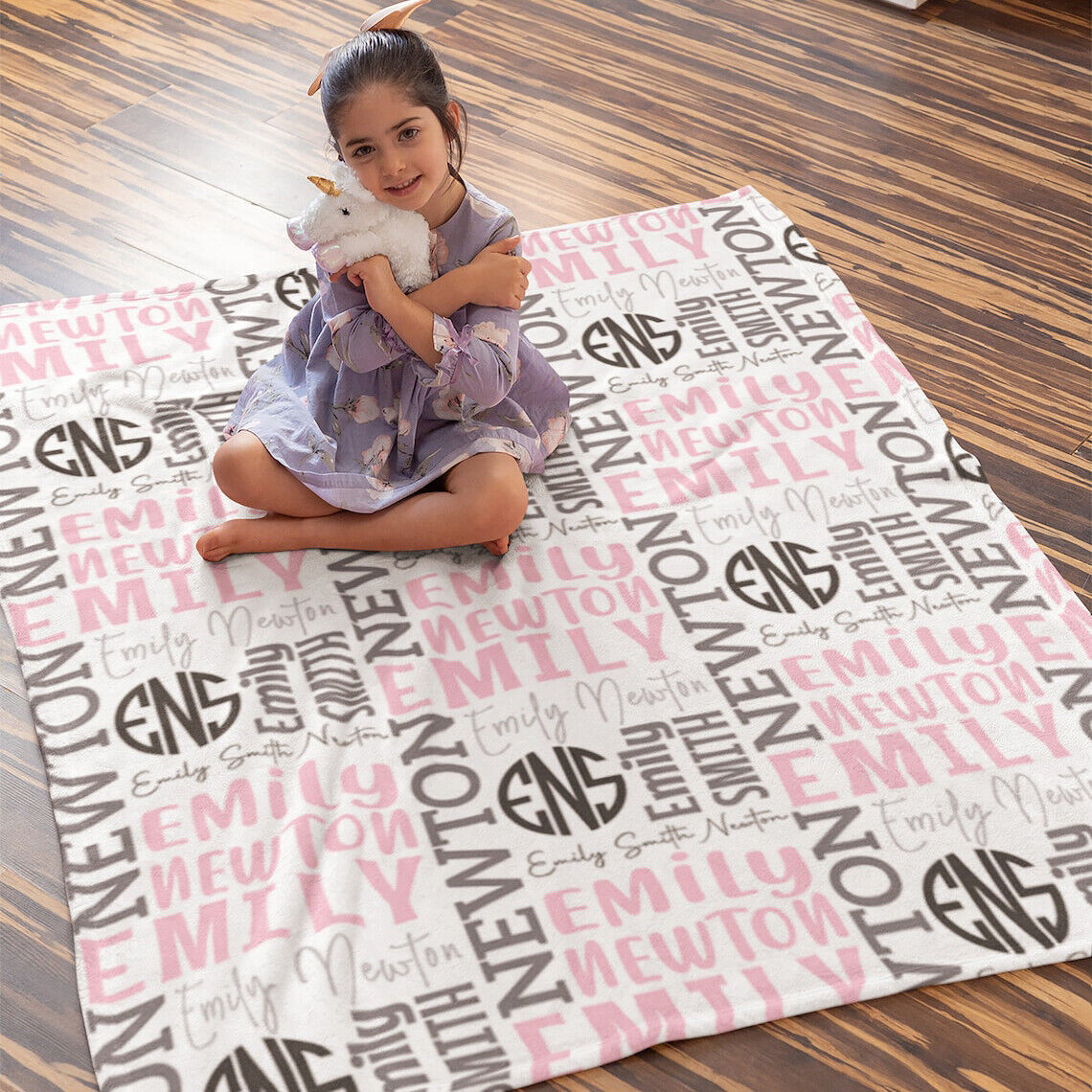 Personalized Lovely Kid Blanket for Comfort & Unique | BKKid117