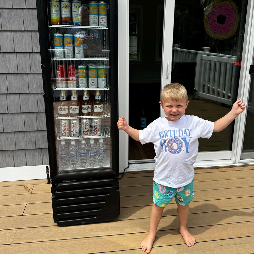 Personalized Donut Sprinkles Theme Birthday T-Shirt | inBirth29