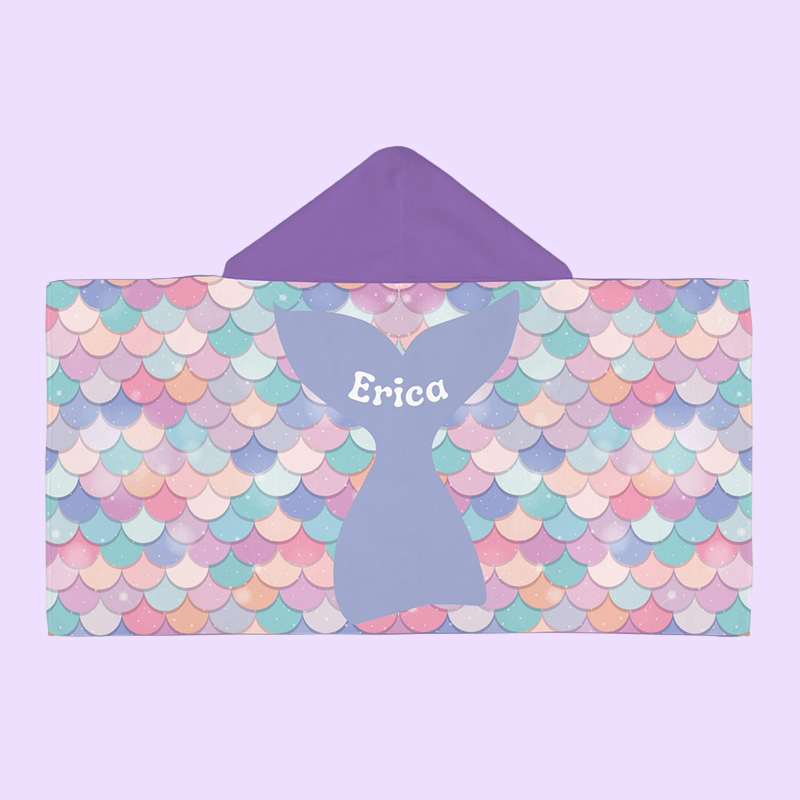 Personalized Hooded Beach Towel for Summer & Beach | CWHTowel45