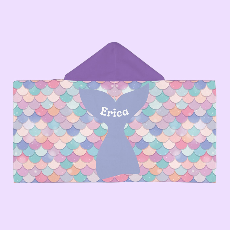 Personalized Hooded Beach Towel for Summer & Beach | CWHTowel45