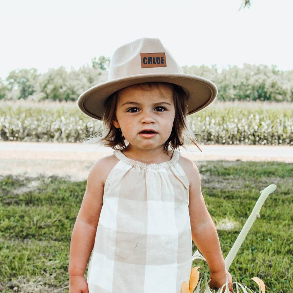 Personalized Leather Patch Cowboy Hat for Comfort & Unique | CWBeach99