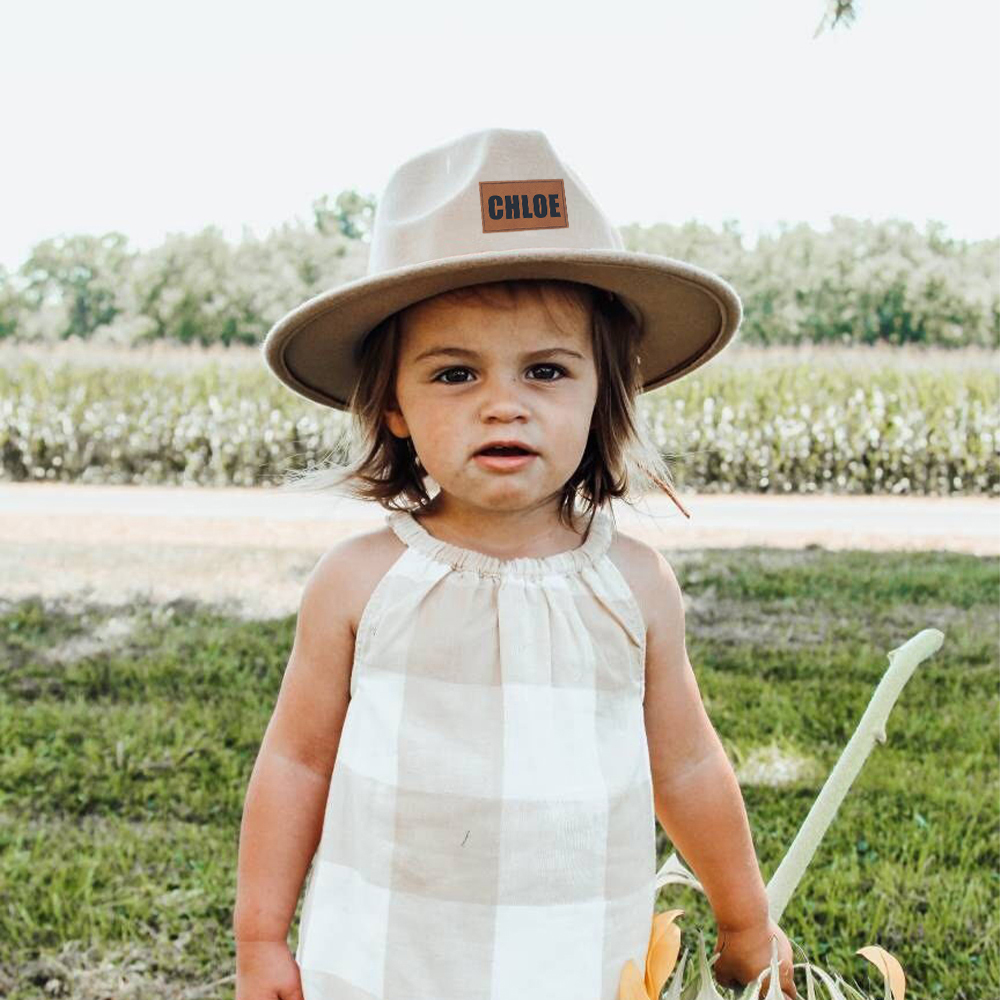 Personalized Leather Patch Cowboy Hat for Comfort & Unique | CWBeach99